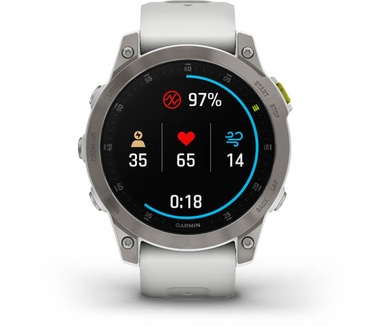 Garmin epix (Gen 2) Wit (Zwart)