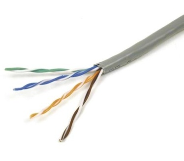 Belkin CAT6 UTP Solid Bulk Cable: Grey, 100 Meters
