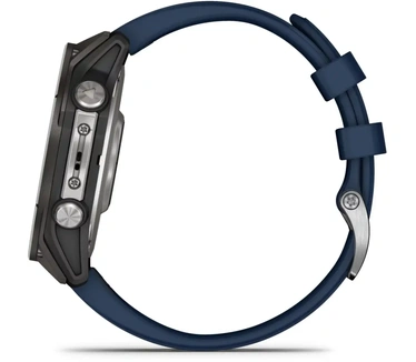 Garmin Quatix Garmin - 010-02904-51 - quatix® 8 AMOLED - 47 mm, Antraciet (Blauw)