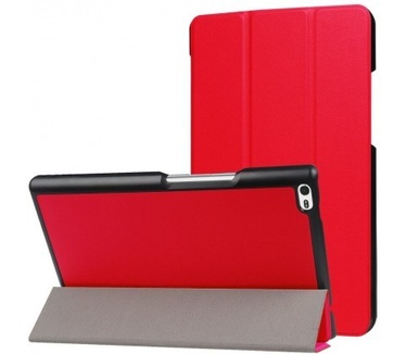qMust Lenovo Tab 4 8 Smart Tri-Fold Case - Rood