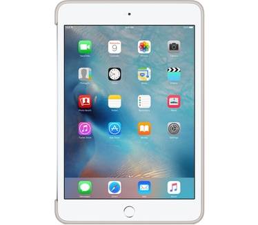 Apple iPad Mini 4 Siliconenhoes Steengrijs