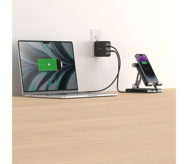 j5create 102W GaN PD USB-C 2-poorts lader met verwisselbare AC-stekkers