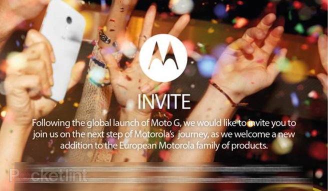 Motorola-uitnodiging 14 januari 2014