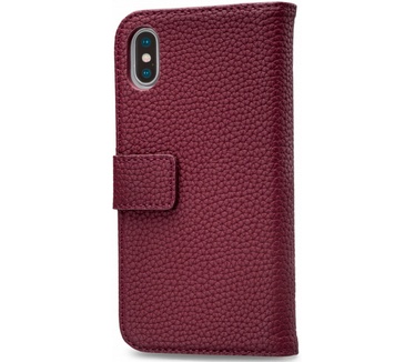 Mobilize Elite (Lychee) BookCase iPhone X/XS (5.8'') - Rood  Rood