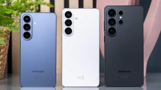 V.l.n.r: Galaxy S26, S26+, S26 Ultra