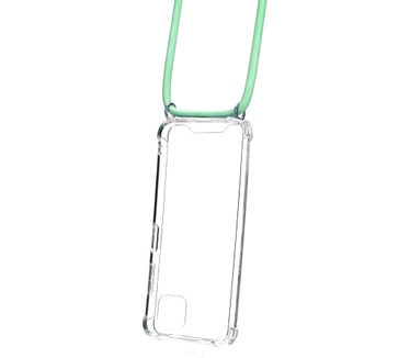 Mobiparts Lanyard Case Samsung Galaxy A22 5G (2021) Green Cord