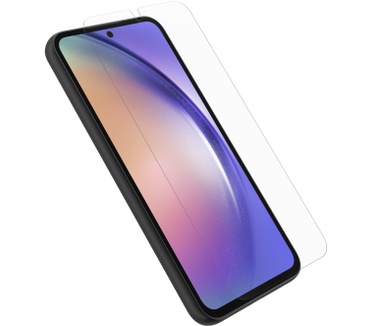 Otterbox OtterBox Drop Protection-bundel voor Galaxy A54 5G; React doorzichtige behuizing getest volgens militaire standaard en prestatie glazen schermbeschermer 2x antikrastechnologie