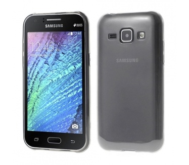 Kees Ultra Dun Transparant Gel Hoesje Samsung Galaxy J1