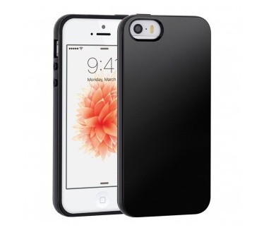 qMust Apple iPhone SE Slimline TPU Case - Black
