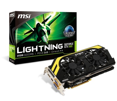 MSI N680GTX Lightning