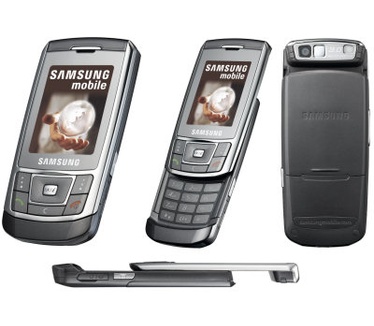 Samsung D900i Metallic Silver Zilver