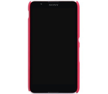 Nillkin Frosted Shield Hard Case + Folie Sony Xperia E4 - Red