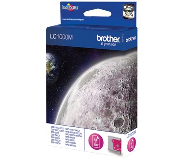 Brother LC-1000M Cartridge, Origineel (Magenta)