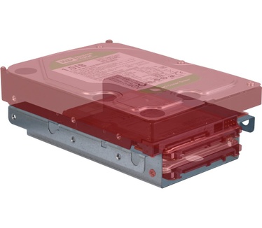 Inter-Tech inbouwframe 3.5" naar 2× 2.5" / 1× 3,5"