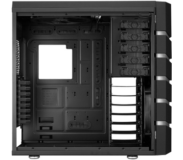BitFenix Colossus Black (red & blue LED)