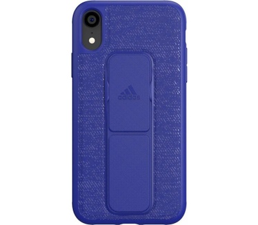 Adidas Grip Back Case voor Apple iPhone XR (6.1") - Blauw Blauw