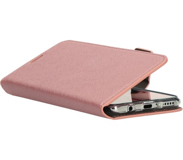 Mobiparts Saffiano Wallet Case Huawei P30 Lite Pink