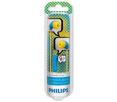 Philips Headset voor in het oor SHE3575YB/10 (Blauw, Geel)