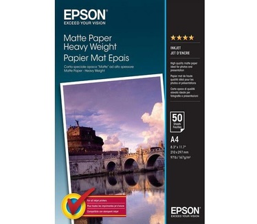 Epson Paper photo matte A4 50sh + Star Wars CD