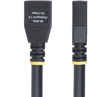 Startech.com 3m DisplayPort 1.4 Verlengkabel, DP 1.4 Port Saver Kabel, 8K 60Hz/4K 144Hz, DP Male naar Female, DisplayPort Extension Kabel, DisplayPort Verlengkabel, TPE Mantel, M/F