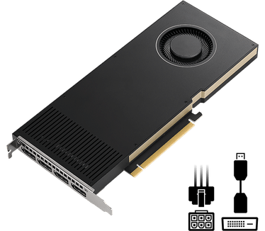 PNY VCNRTXA4000-SB. Grafische processor familie: NVIDIA, Grafische processor: RTX A4000. Grafische geheugen: 16 GB, Grafische adapter, soort geheugen: GDDR6, Geheugenbus: 256 Bit. Maximum resolutie: 7680 x 4320 Pixels. DirectX versie: 12.0, OpenGL versie: