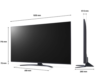 LG 55UQ91006LA Zwart