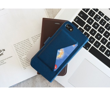 Mobiparts Classic Wallet Case Apple iPhone 7, iPhone 8 Blue