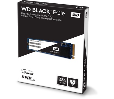 WD Black PCIe SSD 256GB