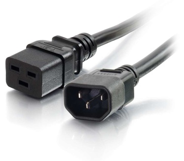 CablesToGo 6ft, IEC C14/IEC320 C19