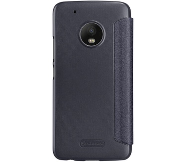 Nillkin New Sparkle Book Case voor Motorola Moto G5 Plus - Zwart Zwart