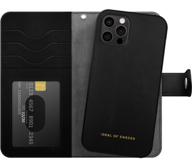 iDeal of Sweden Magnet Wallet+ (iPhone 12 Pro) Zwart