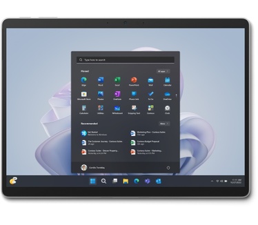 Microsoft Surface Pro 9 i5-1245U, 8GB ram, 512GB opslag, Windows 11 Pro Platinum