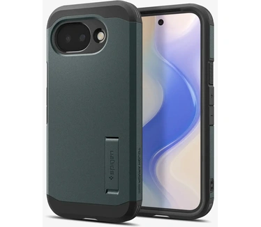 Spigen Tough Armor MagFit Back Cover (Google Pixel 10a) Groen