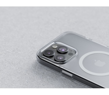 Njord byElements Slim Case 100% GRS MagSafe iPhone 15 Pro, Translucent