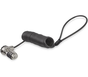 Startech.com Laptop Cable Lock - Self-Coiling Cable - 3-Digit Combination Lock