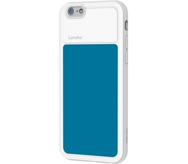 Lumdoo Apple iPhone 6 Plus Duo Cover White/Blue