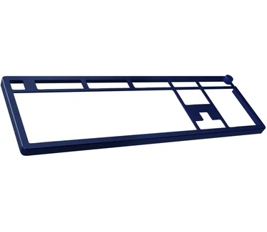 HyperX Alloy Rise Top Plate Blauw