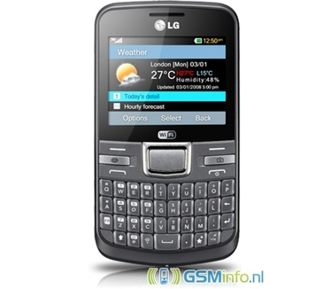 LG C195 Zilver