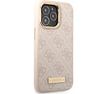 Guess 4G MagSafe Back Case - Apple iPhone 14 Pro (6.1") - Roze Roze