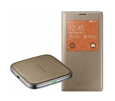 Samsung Wireless Charging Kit (S-View Cover) Galaxy S5 (Gold)