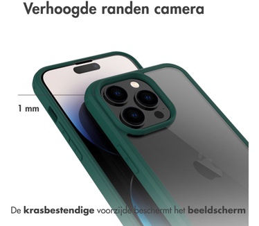 Accezz 360В° Full Protective Cover iPhone 14 Pro - Groen