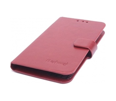 qMust Acer Liquid Z410 Wallet Case - hoesje met stand - bruin