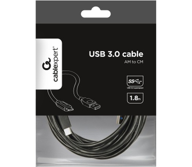 Gembird CCP-USB3-AMCM-6 Zwart