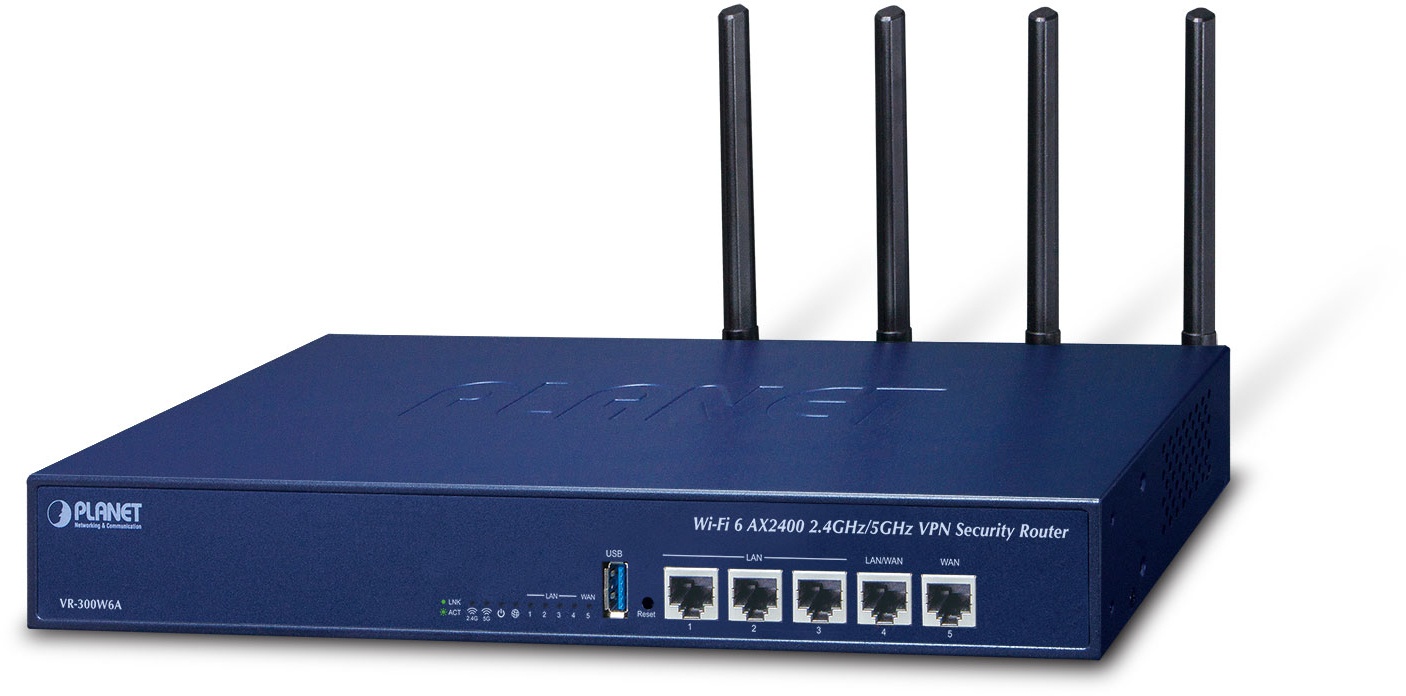 WiFi 6 AX2400 2.4GHz/5GHz VPN Security Router kopen? Prijzen
