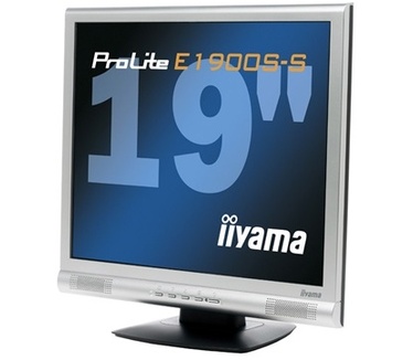 Iiyama ProLite E1900S-S (19", 5ms, D-Sub/DVI-D, Zilver)