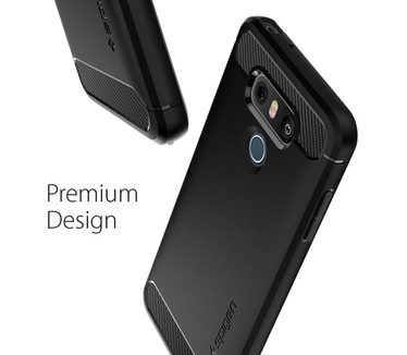 Spigen Rugged Armor LG G6 Case Zwart