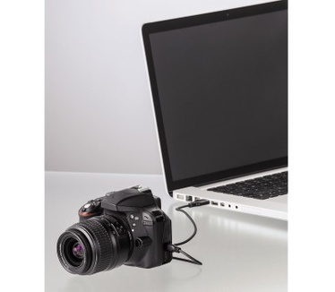 Hama 0.75m, USB2.0 Mini-B/USB2.0-A