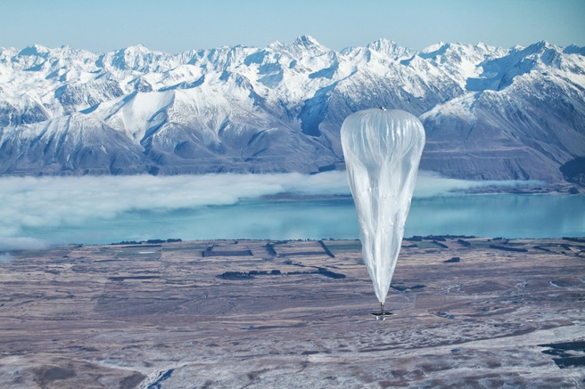 Google Loon ballonnen