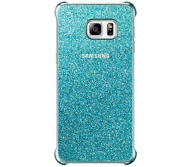 Samsung Galaxy S6 edge Plus Glitter Cover Blauw