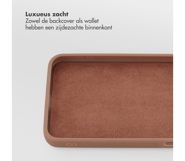 Accezz Edge Uitneembare Bookcase met MagSafe voor de Samsung Galaxy A27 (5G) - Bruin
